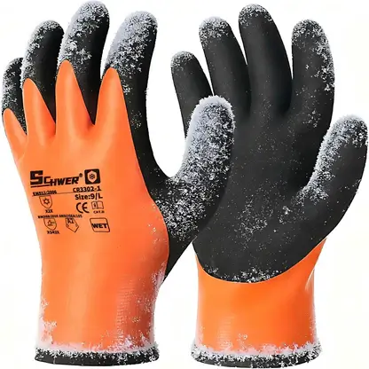 WATERPROOF WINTER WORK GLOVES